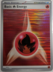 Basic Fire Energy - 018 · Reverse Holofoil (SVE: Scarlet & Violet Energies)