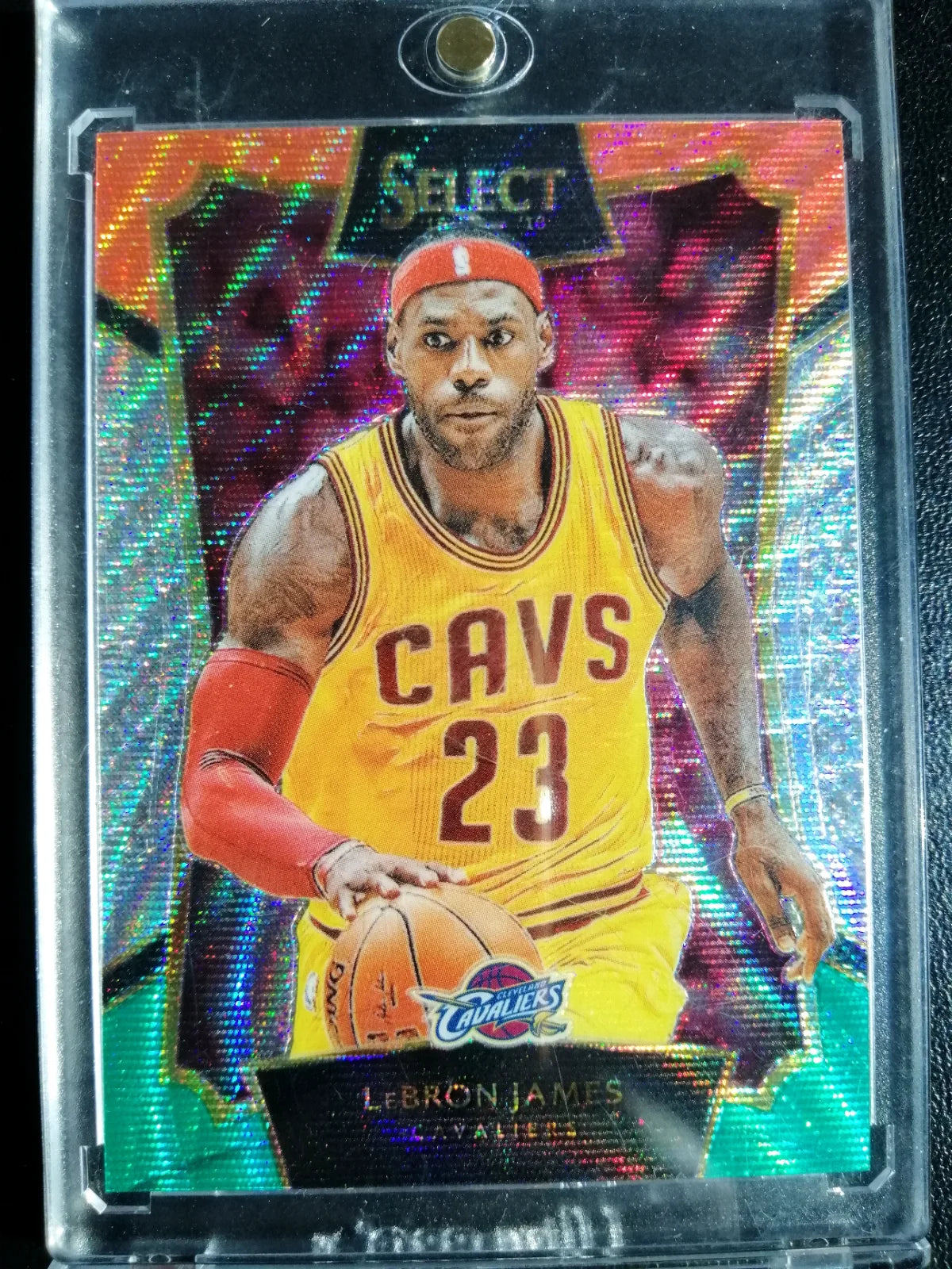 2015-16 Select Lebron James #47 Tri-Color Prizm