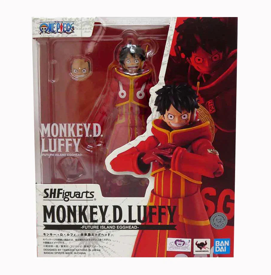 Tamashii Nations S.H. Figuarts One Piece Monkey D. Luffy Future Island Egghead Action Figure