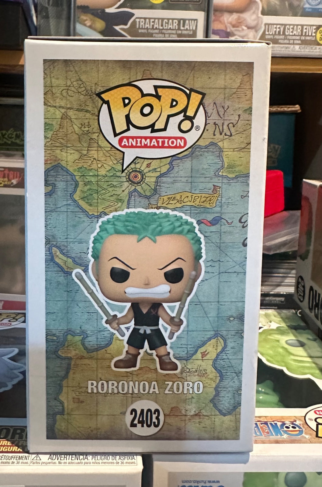 Zoro Funko pop MEFCC 2026 exclusive signed by Mackenyu with COA