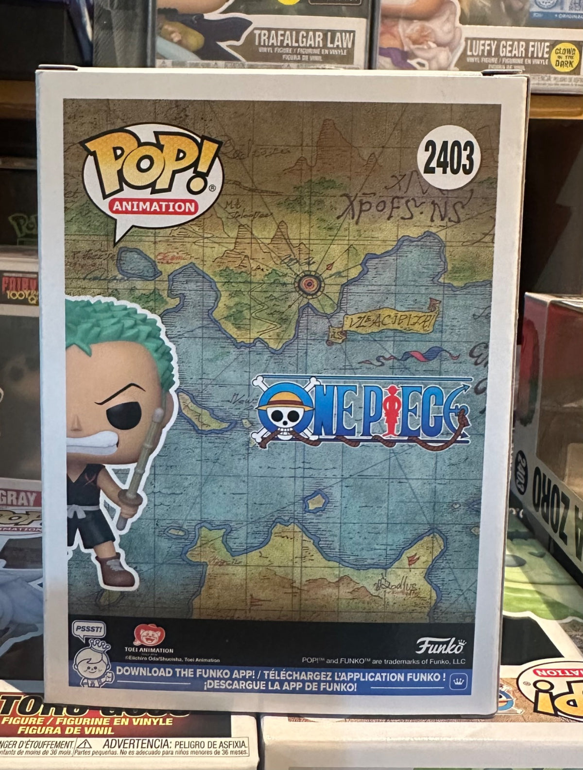 Zoro Funko pop MEFCC 2026 exclusive signed by Mackenyu with COA