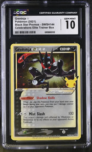 Greninja Star SWSH144 (Sword & Shield Promo) — CGC 10