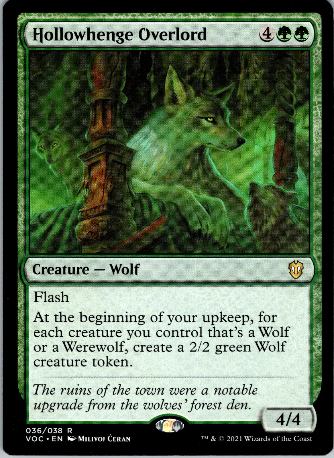 Hollowhenge Overlord 36 (Commander: Innistrad: Crimson Vow)