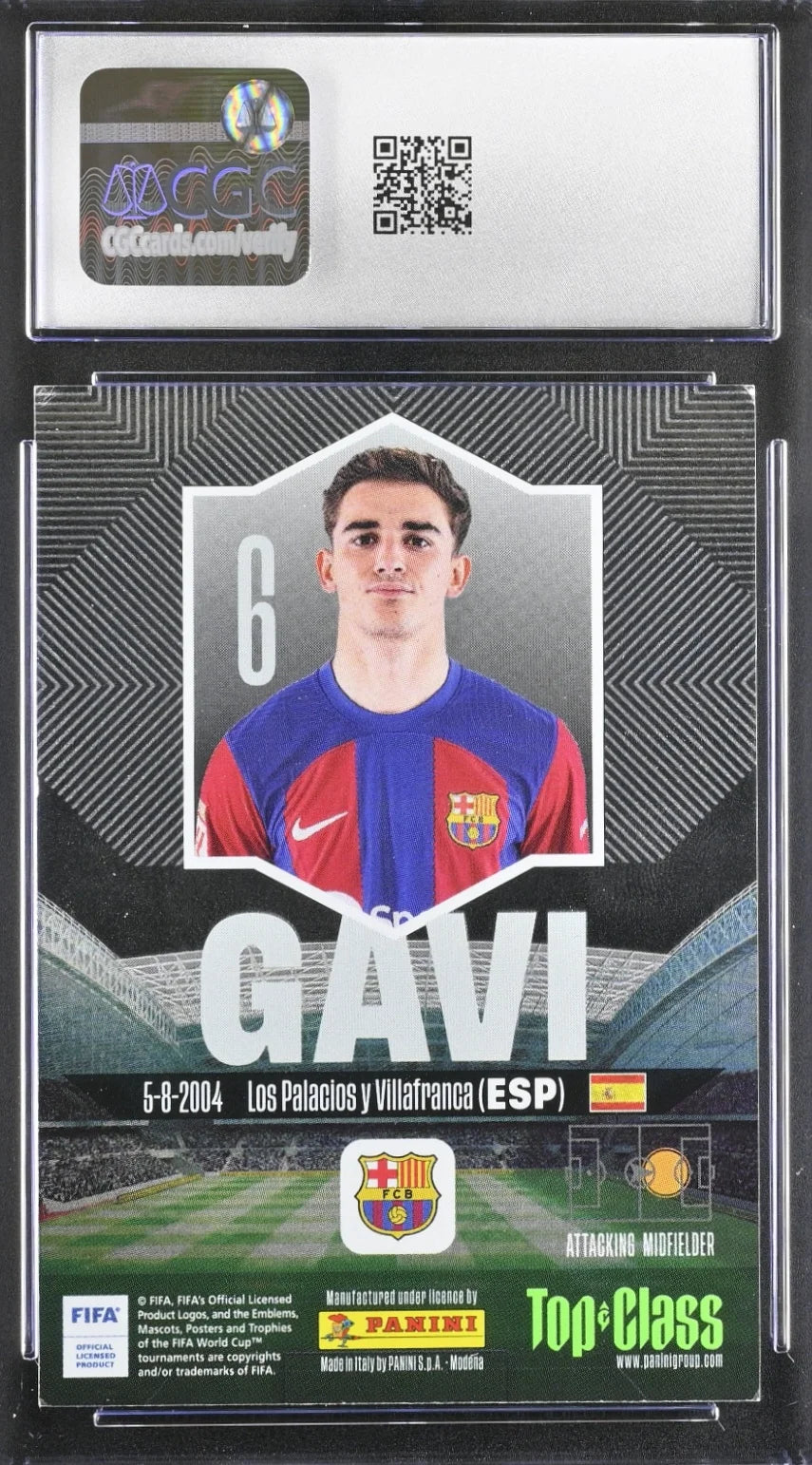 3 Cards, Barcelona, Yamal, Pedri, Gavi l, CGC grading