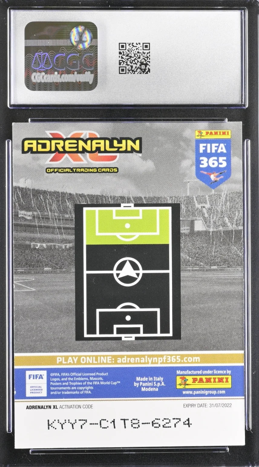 3 cards, FIFA Top Players, Panini, CGC