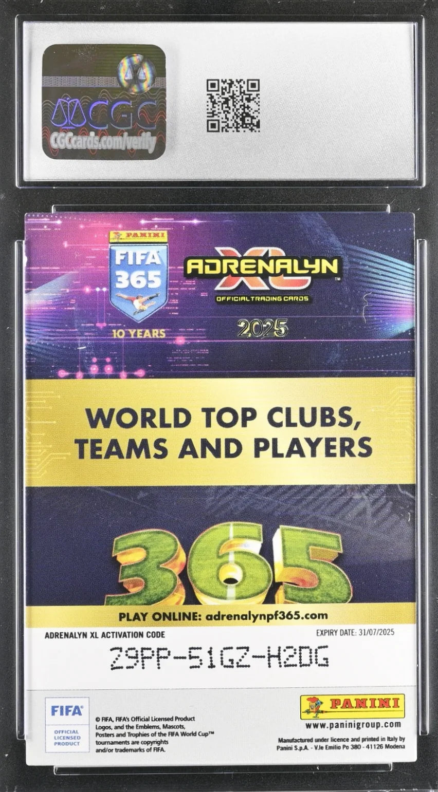 3 cards, FIFA Top Players, Panini, CGC