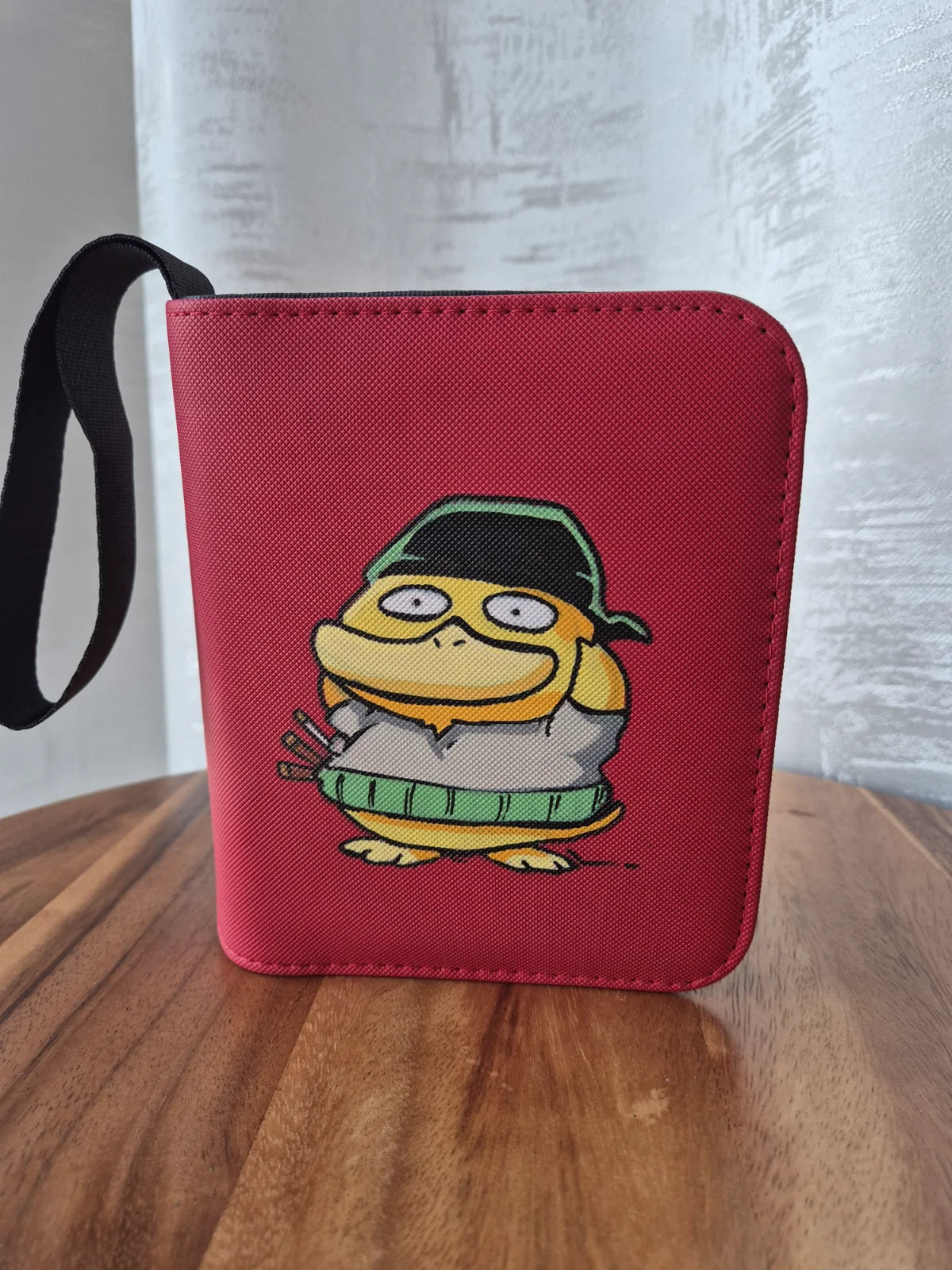 [Pre-Order] PsyRo Binder Art - Red | 1-Pocket | Toploader | Binder (Psyduck x Zoro)