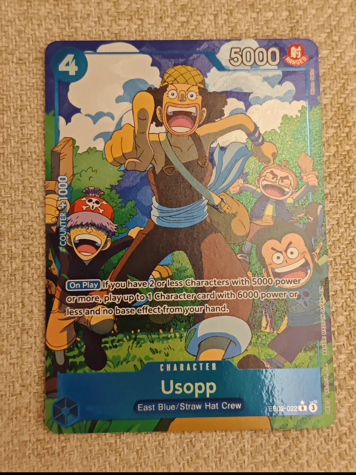 Usopp (Alternate Art) EB02-022 (Extra Booster: Anime 25th Collection)