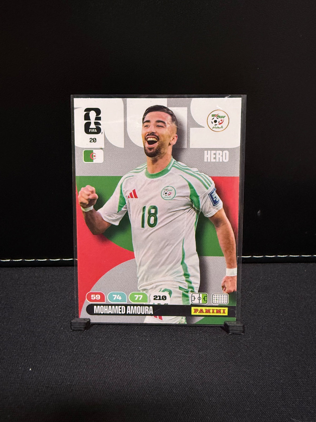 Mohamed Amoura - Panini Adrenalyn XL FIFA World Cup 2026 #20