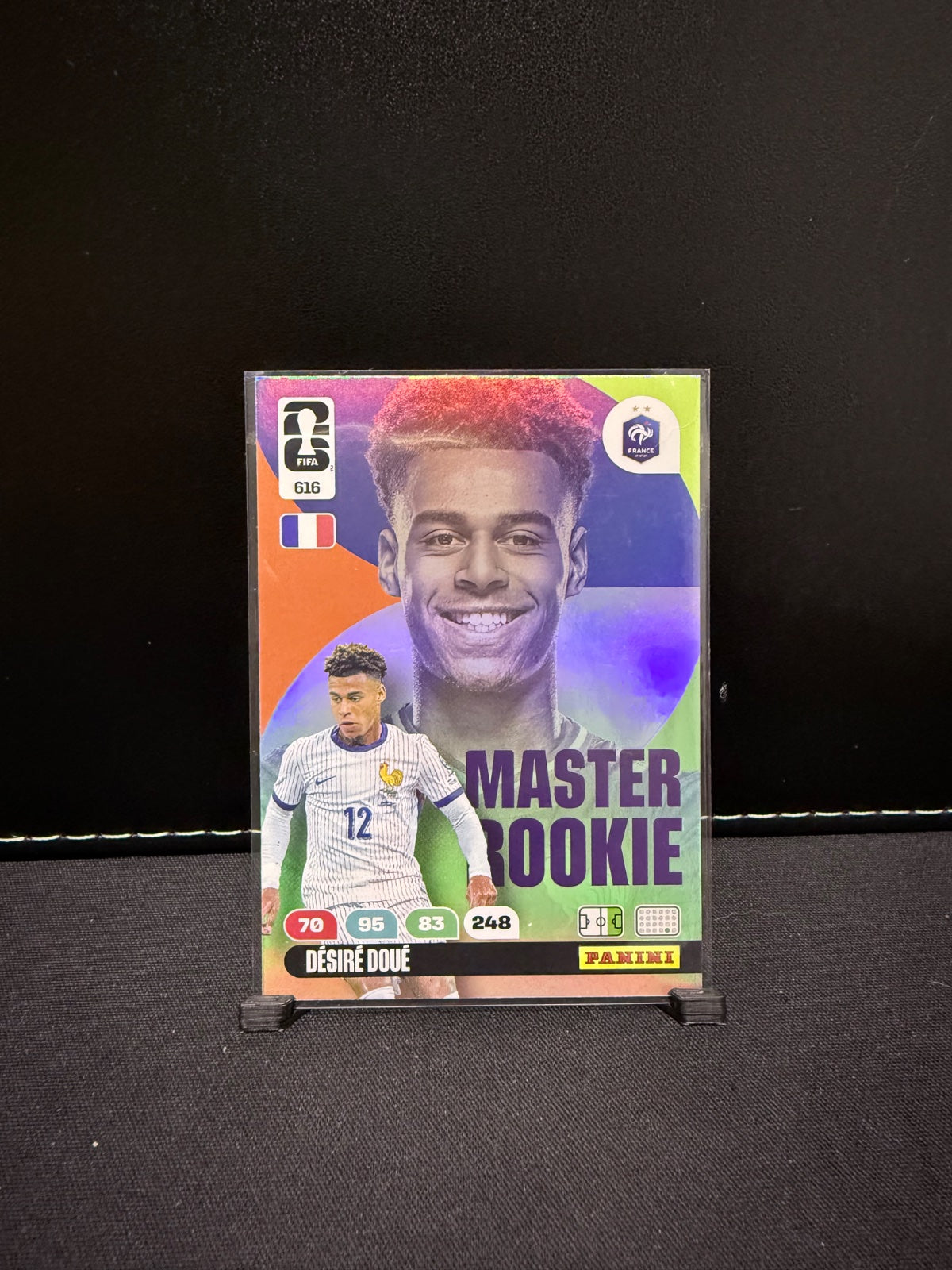 Adrenalyn XL World Cup 2026 #616 Desire Doue France – Master Rookies