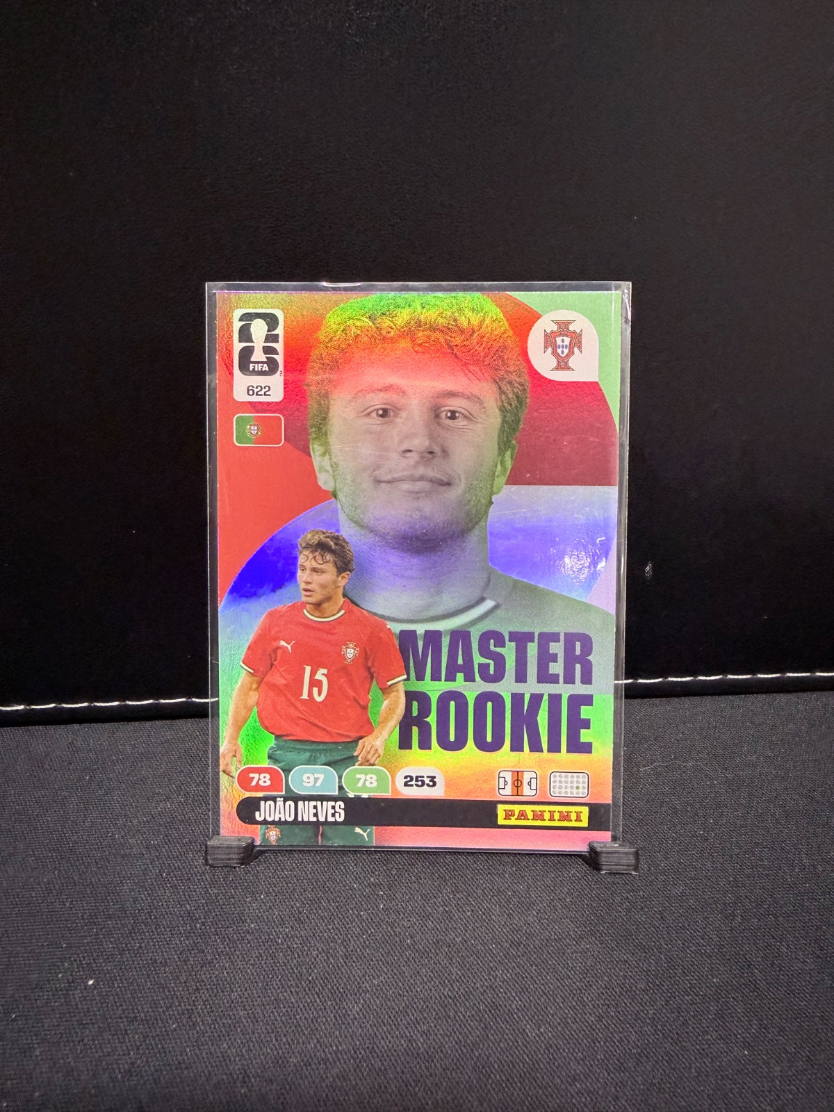 Adrenalyn XL World Cup 2026 #622 Joao Neves Portugal – Master Rookies