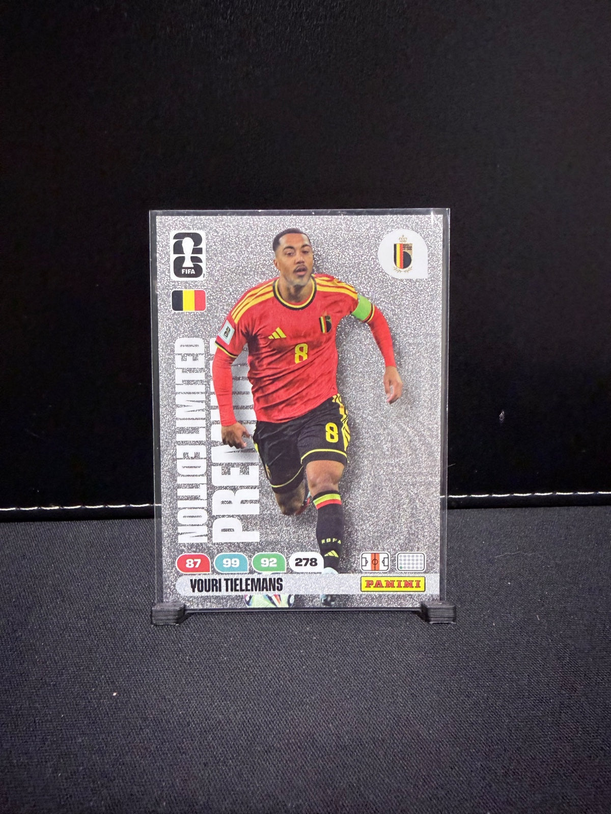 Adrenalyn XL World Cup 2026 LE-PR01 Youri Tielemans Belgium – Premium LE