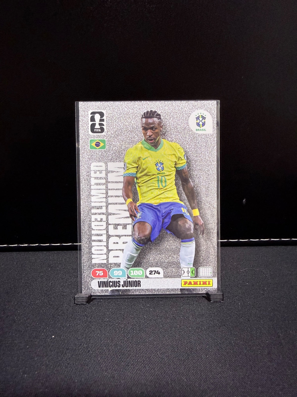Adrenalyn XL World Cup 2026 LE-PR02 Vinicius Junior Brazil – Premium LE