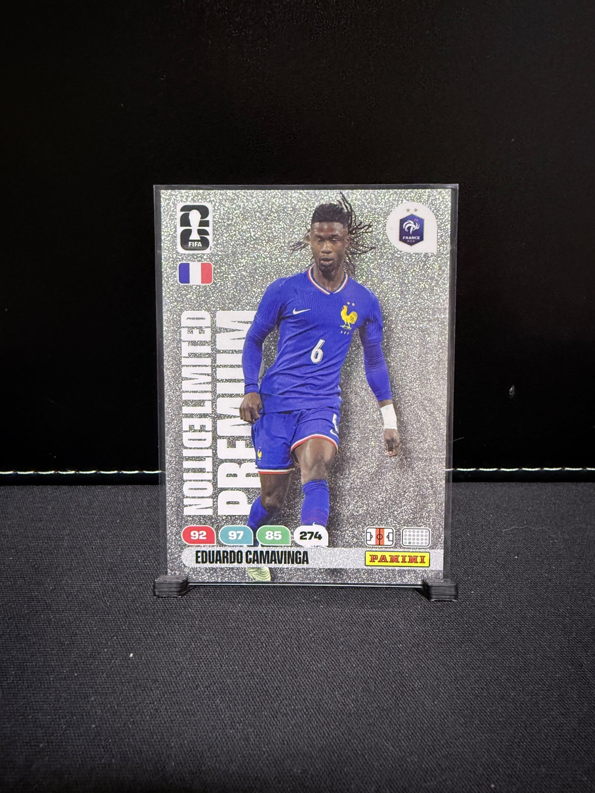 Adrenalyn XL World Cup 2026 LE-PR04 Eduardo Camavinga France – Premium LE