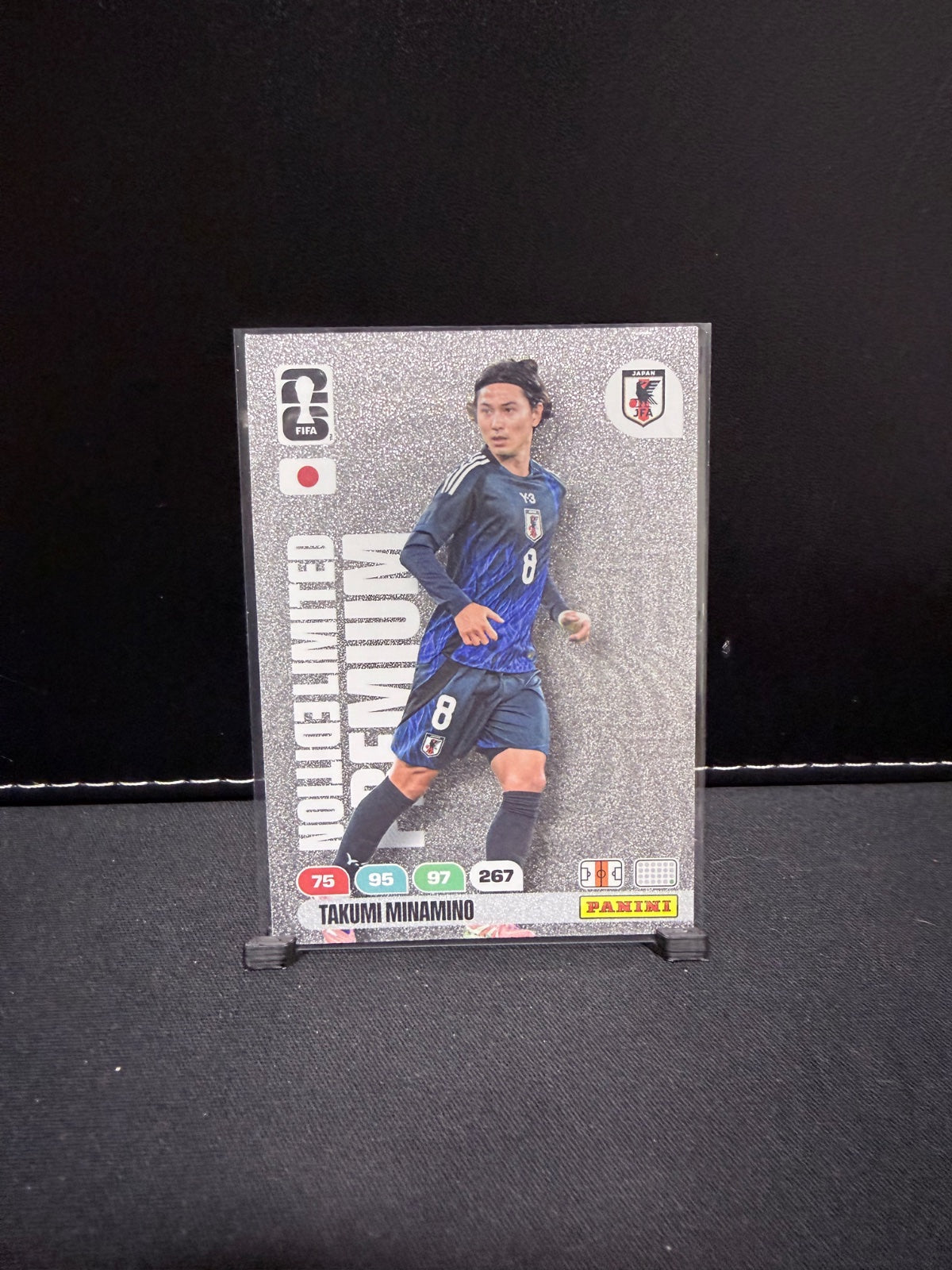 Adrenalyn XL World Cup 2026 LE-PR06 Takumi Minamino Japan – Premium LE