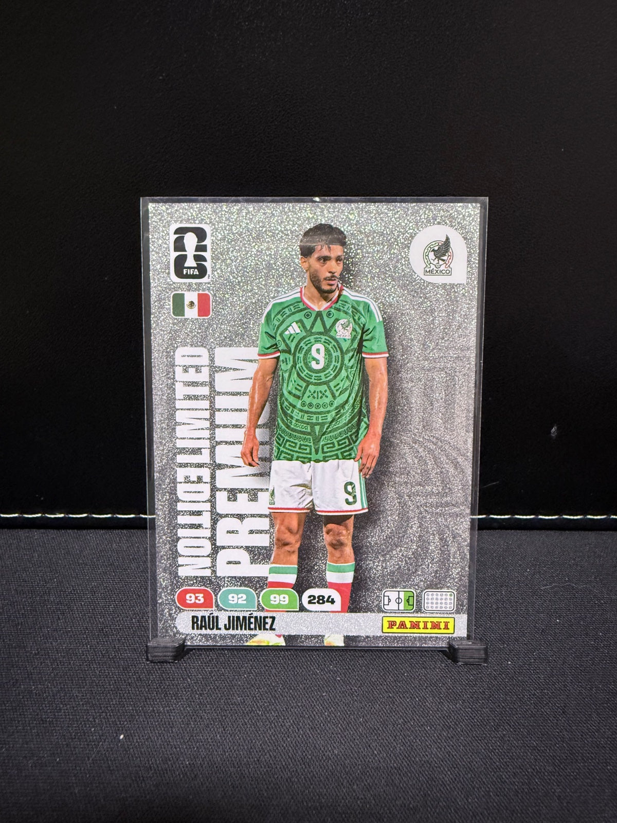 Adrenalyn XL World Cup 2026 LE-PR07 Raul Jimenez Mexico – Premium LE