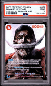 Edward.Newgate (SP) OP02-004 (Kingdoms of Intrigue) — PSA 9