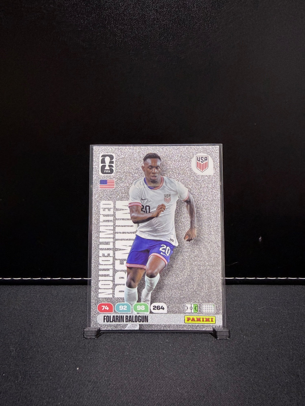 Adrenalyn XL World Cup 2026 LE-PR12 Folarin Balogun United States – Premium LE