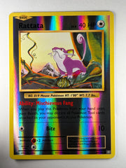 Rattata 66/108 Evolutions - Reverse Holo Pokemon