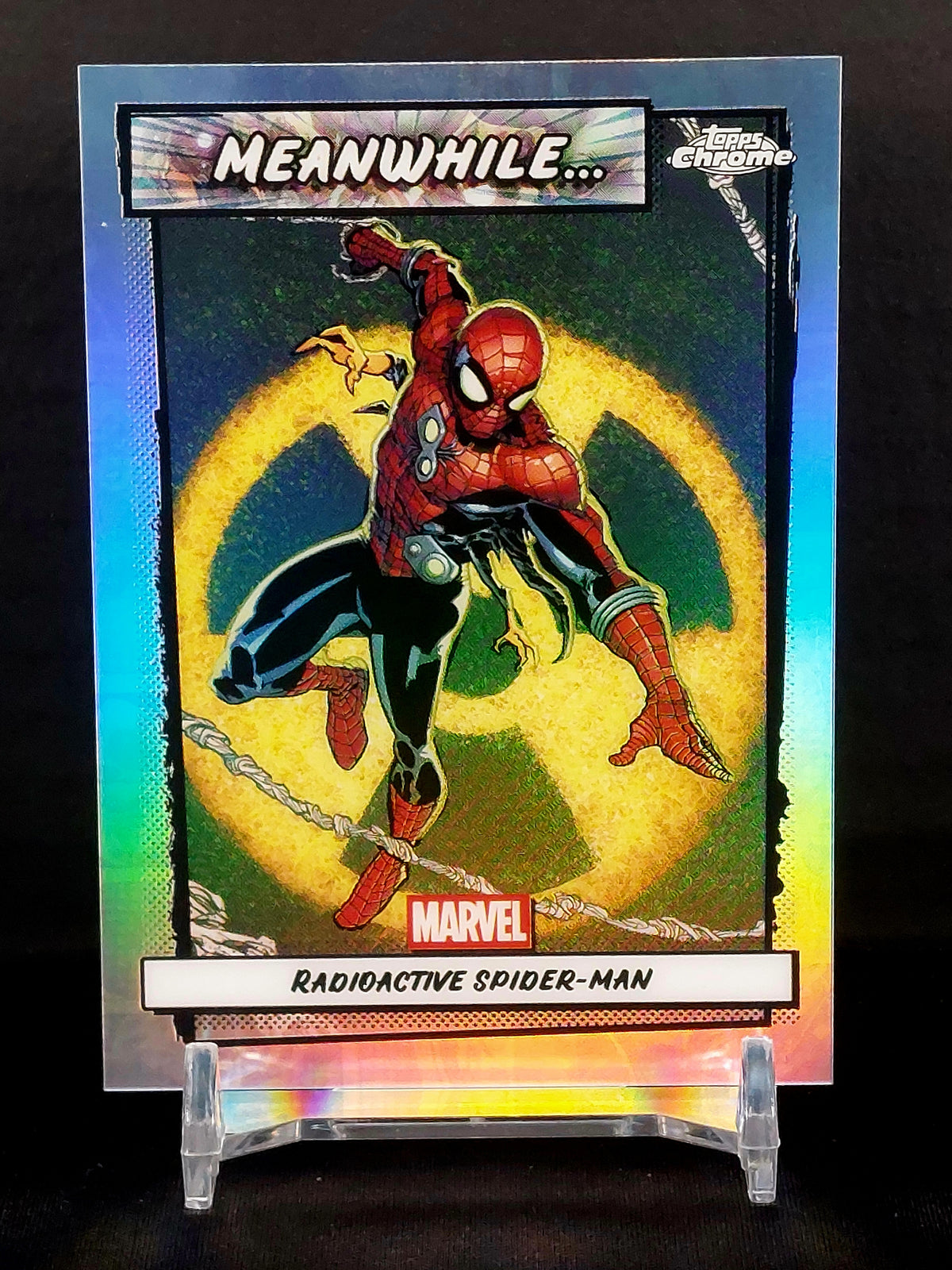 MEANWHILE - RADIOACTIVE SPIDER-MAN #MW02 - 2026 Topps Chrome Marvel