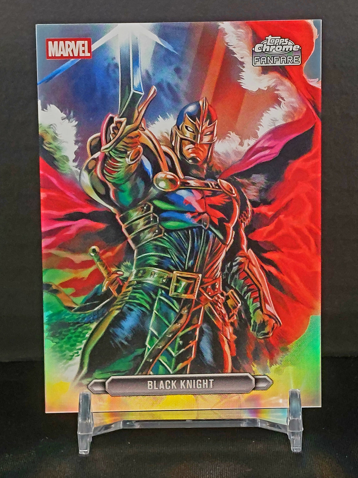BLACK KNIGHT - FANFARE CARD #FF04 - 2026 Topps Chrome Marvel