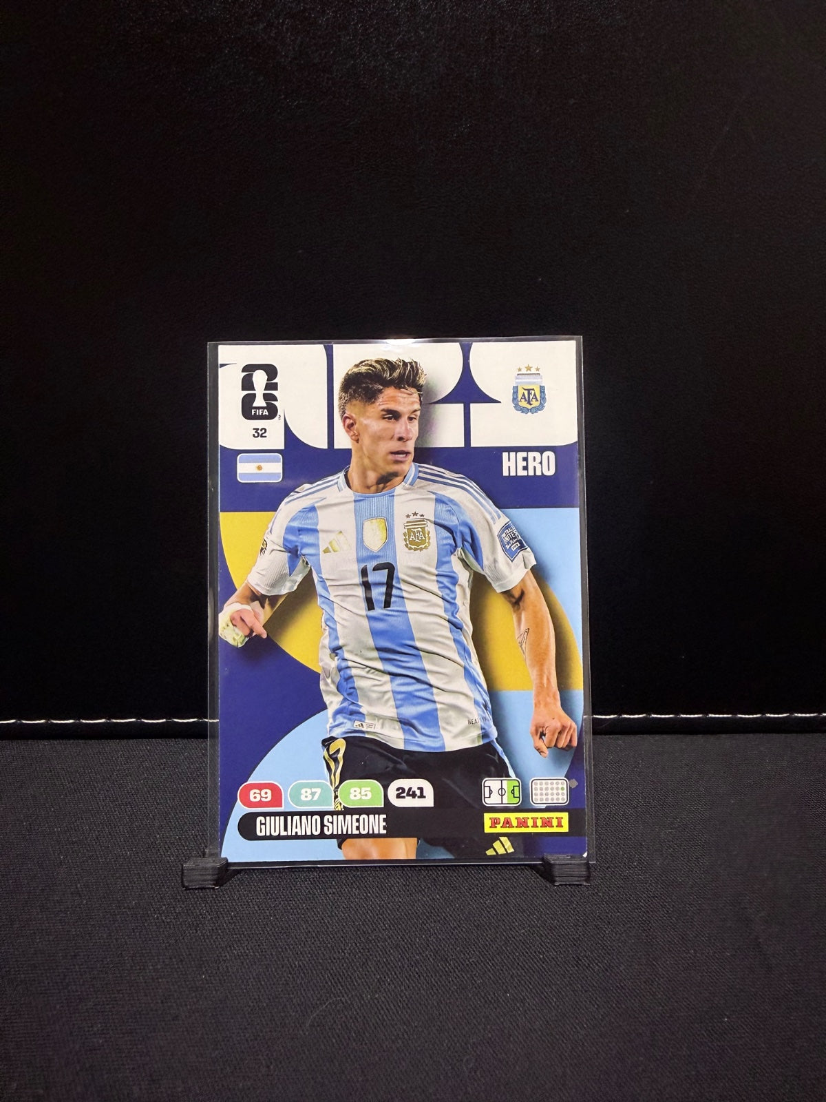 Adrenalyn XL World Cup 2026 #32 Giuliano Simeone Argentina