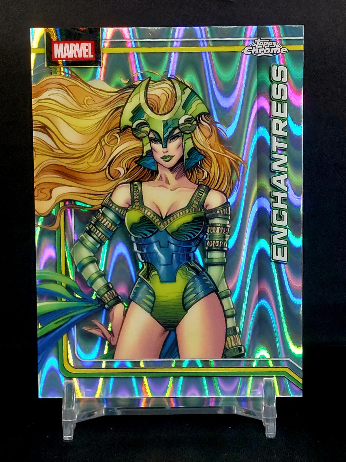 ENCHANTRESS #035 - 2026 Topps Chrome Marvel Raywave Refractor