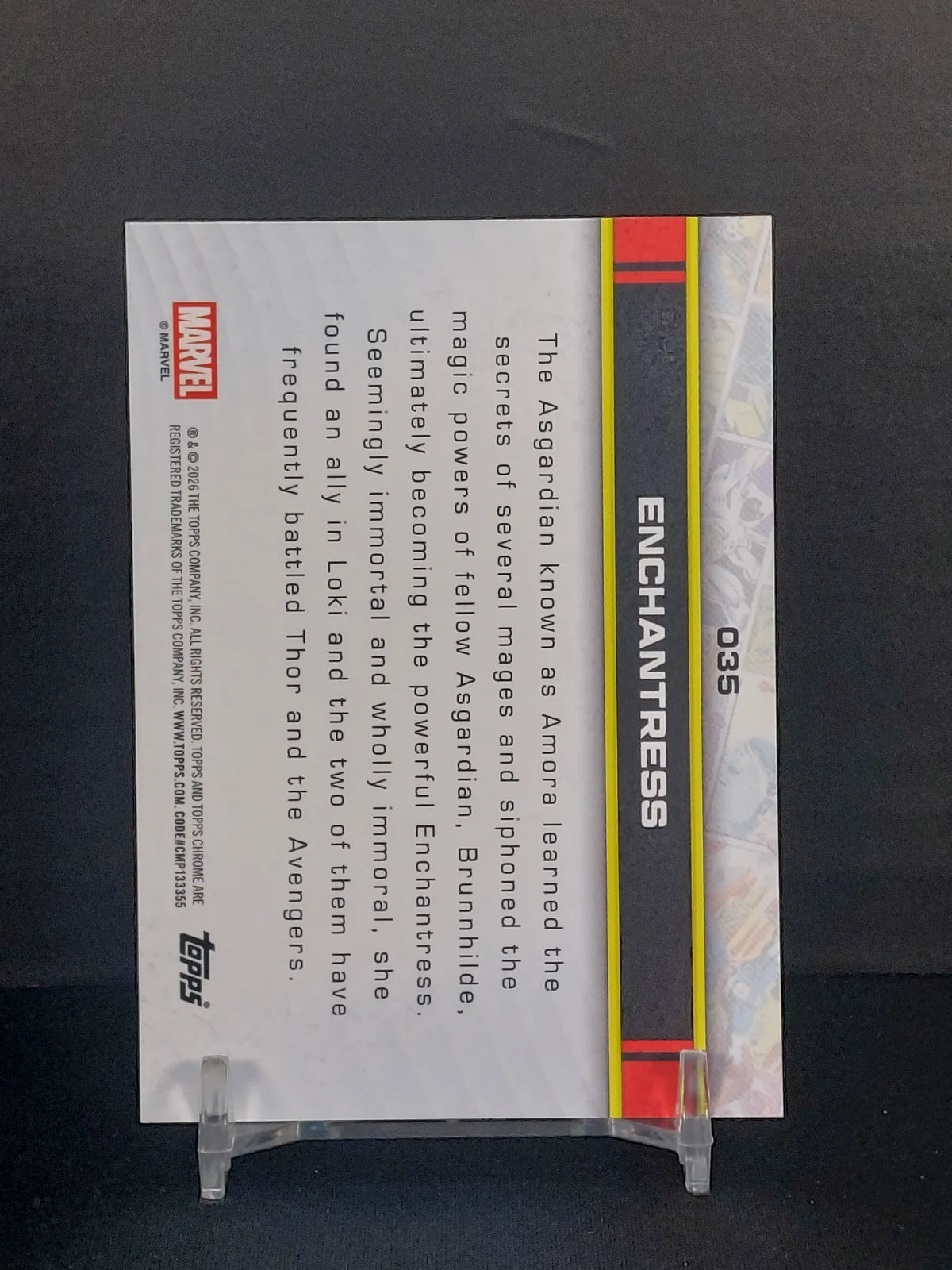 ENCHANTRESS #035 - 2026 Topps Chrome Marvel Raywave Refractor