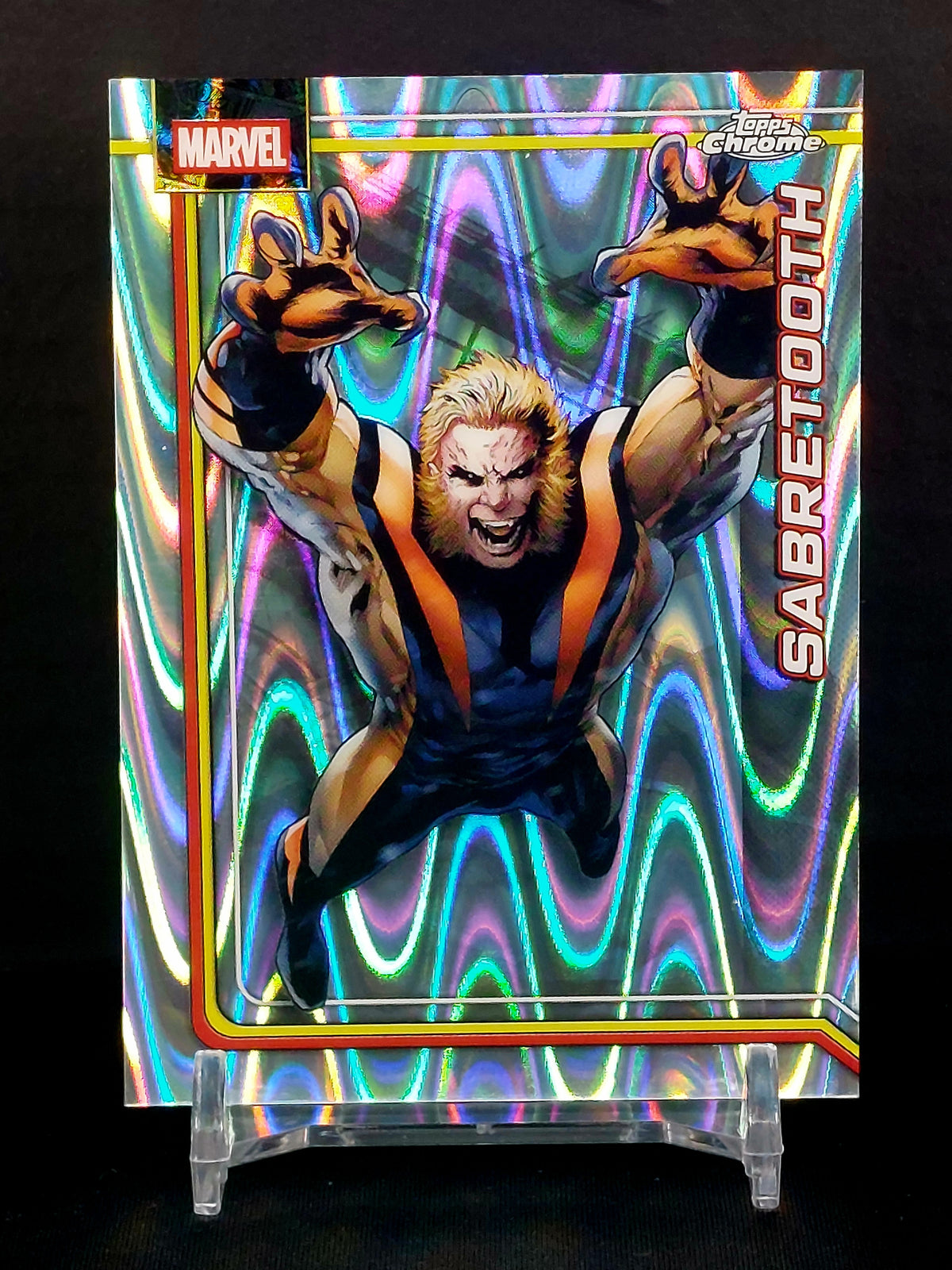 SABRETOOTH #144 - 2026 Topps Chrome Marvel Raywave Refractor
