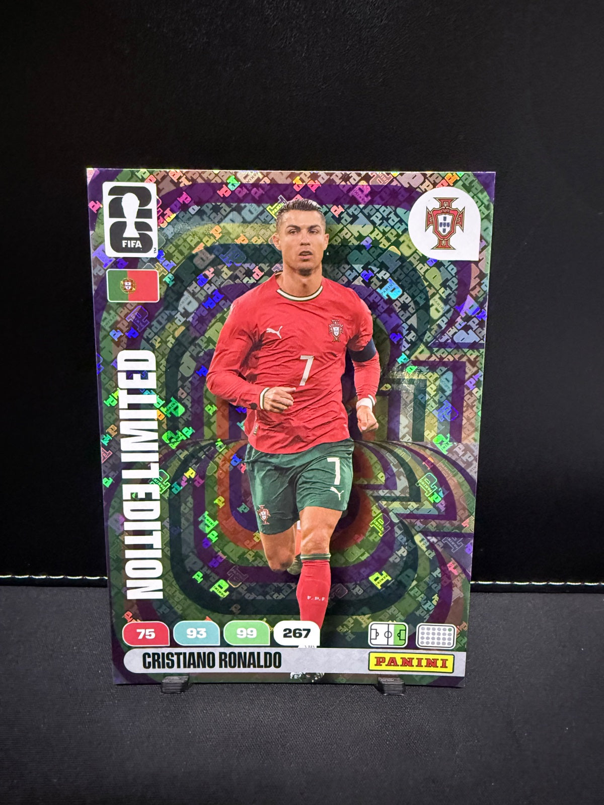 Panini Adrenalyn XL FWC 2026 XXL Limited Cristiano Ronaldo Hologram