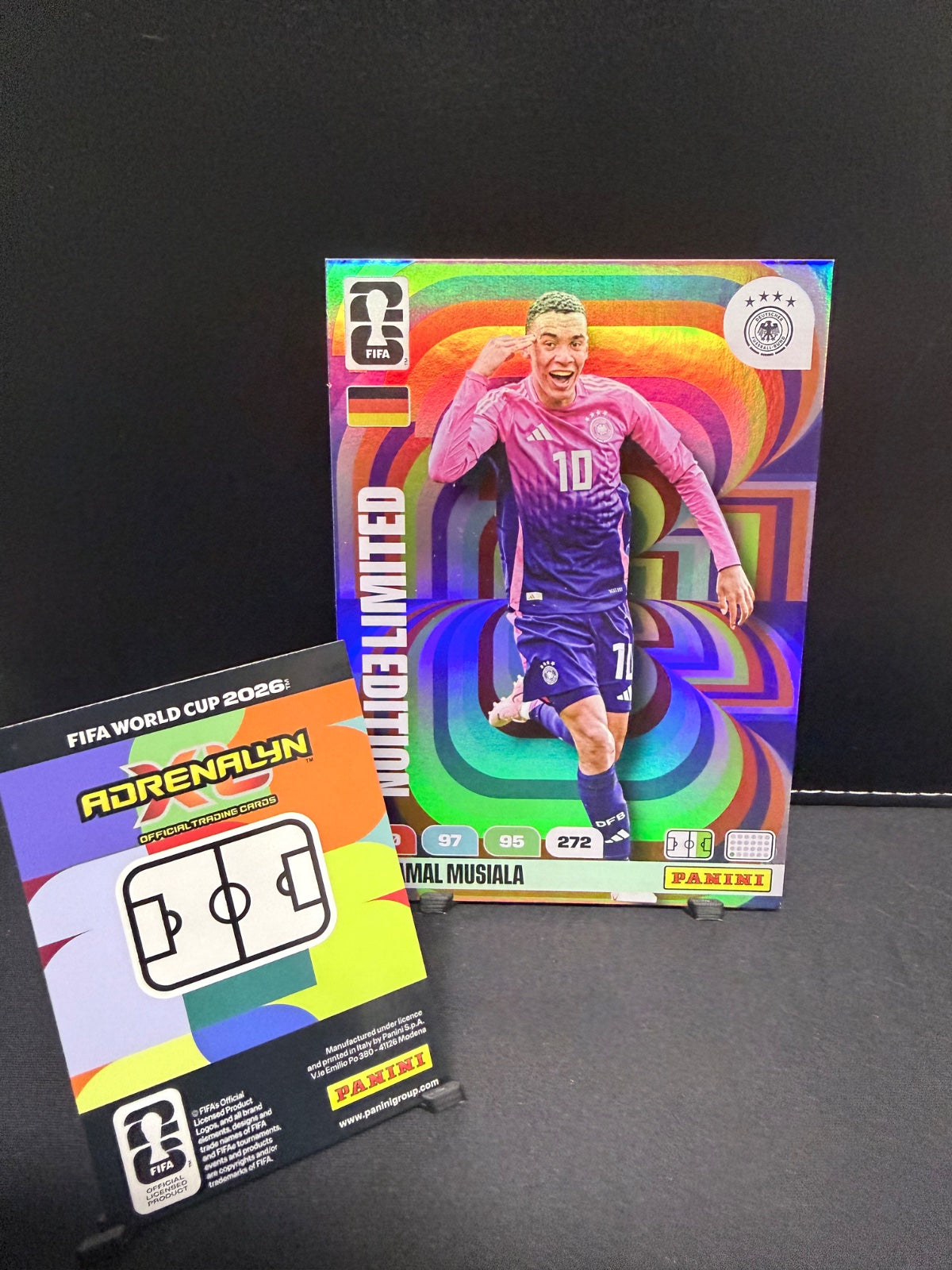 Panini Adrenalyn XL FIFA World Cup 2026 XXL Limited Jamal Musiala Hologram
