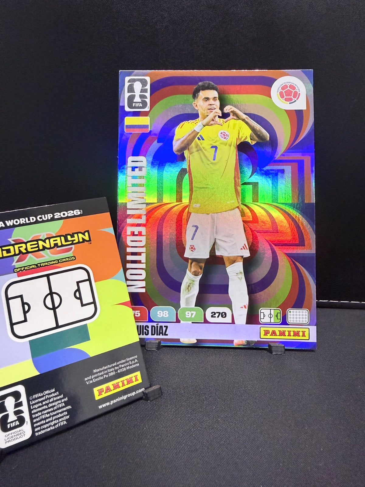 Panini Adrenalyn XL FIFA World Cup 2026 XXL Limited Edition Luis Diaz