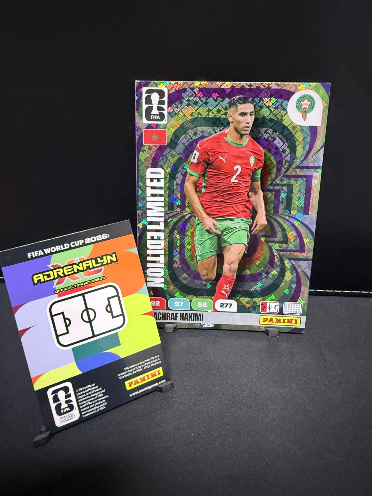 Panini Adrenalyn XL FIFA World Cup 2026 XXL Limited Edition Achraf Hakimi Hologram