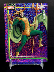 LOKI #/75 #131 - 2026 Topps Chrome Marvel Purple Shimmer Refractor