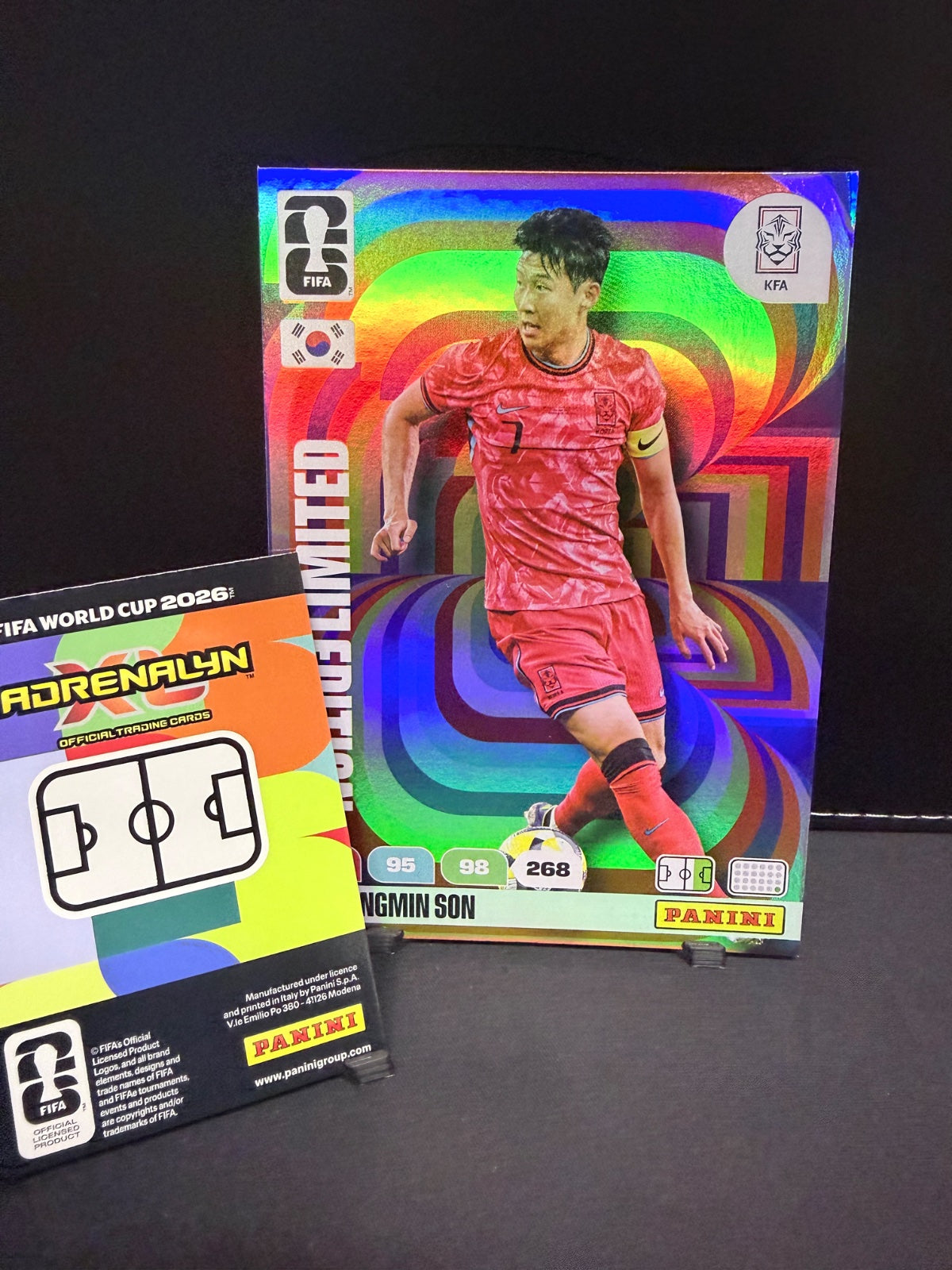 Panini Adrenalyn XL FIFA World Cup 2026 XXL Limited Edition Heungmin Son