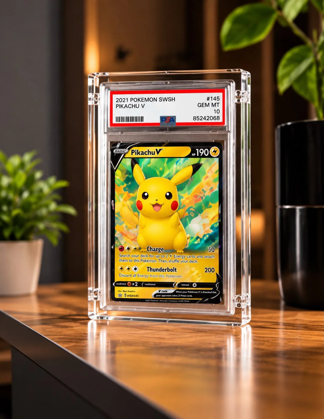 Premium Acrylic Display Case for Graded Cards – Trading Card Protector & Collector's Display