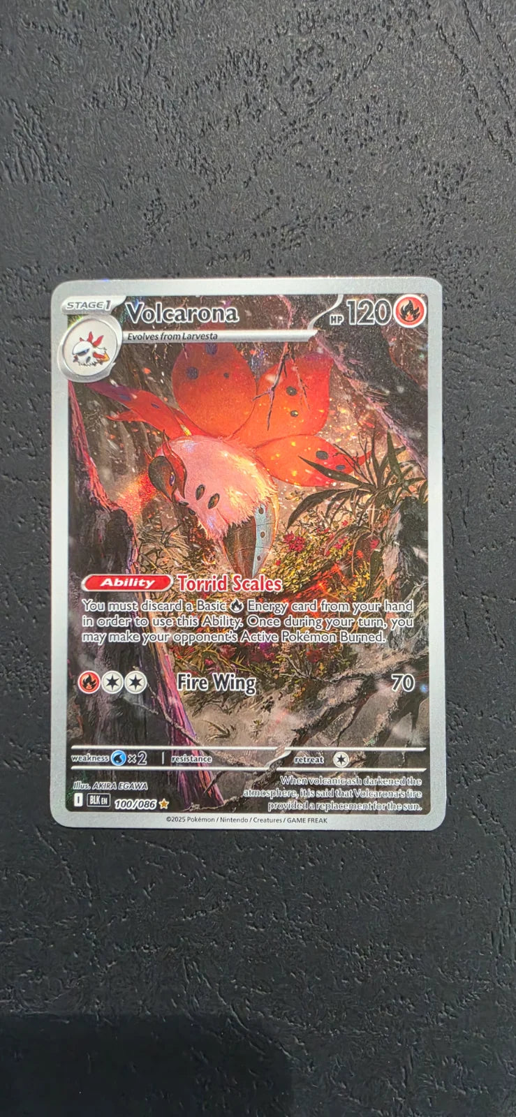 Volcarona 100/086 (Black Bolt)