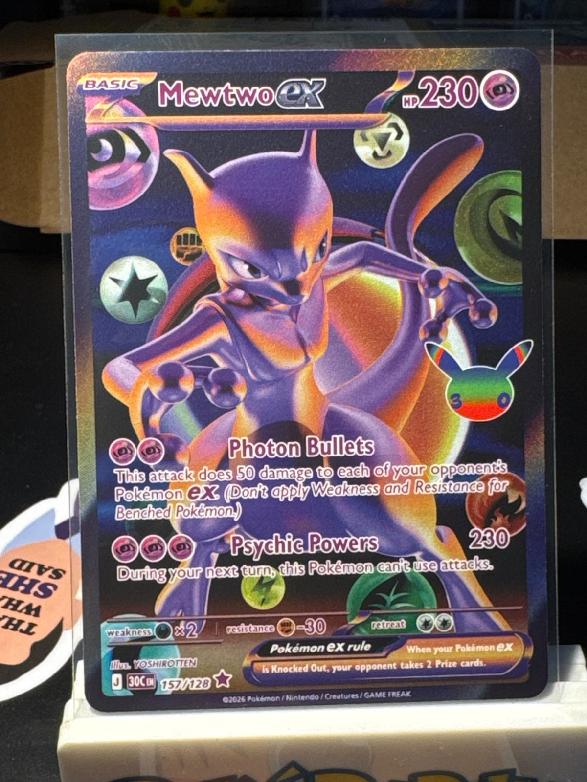 Mewtwo ex 157/128 (30th Celebration)