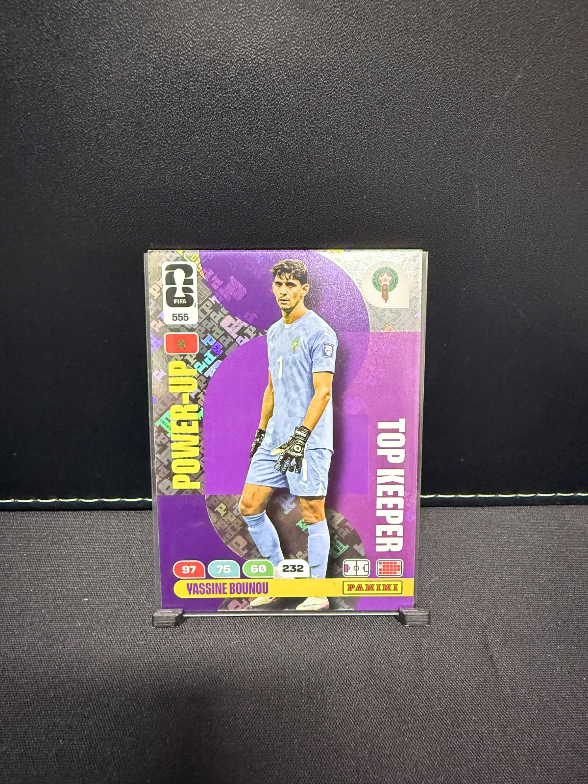Adrenalyn XL World Cup 2026 #555 Yassine Bounou Morocco – Top Keepers