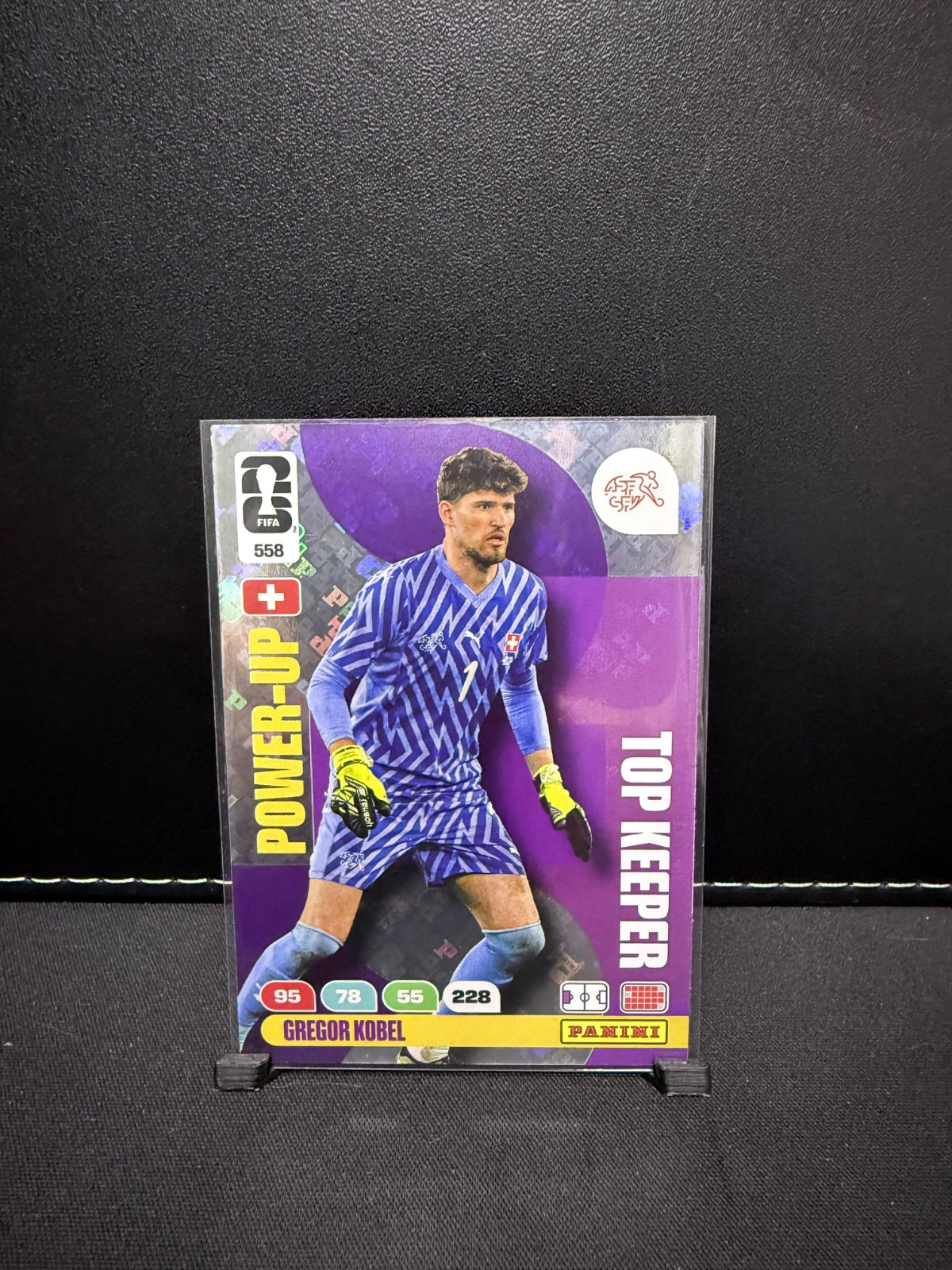 Adrenalyn XL World Cup 2026 #558 Gregor Kobel Switzerland – Top Keepers