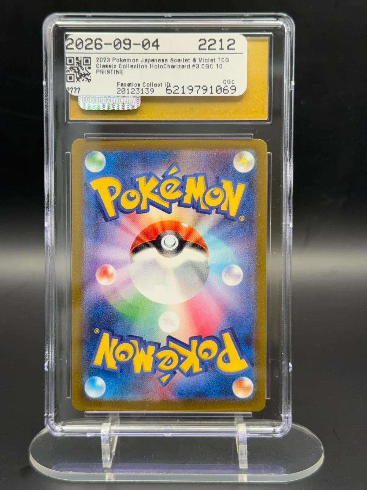 Charizard (JP) 003/032 (Trading Card Game Classic (Japanese)) — CGC 10 (Pristine)