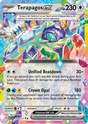179/217 Terapagos ex - Ascended Heroes by Poké Zen DXB on MYNTED