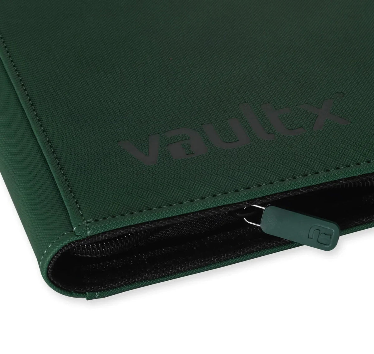 Vault X 9-Pocket Exo-Tec Zip Binder - Forest Green