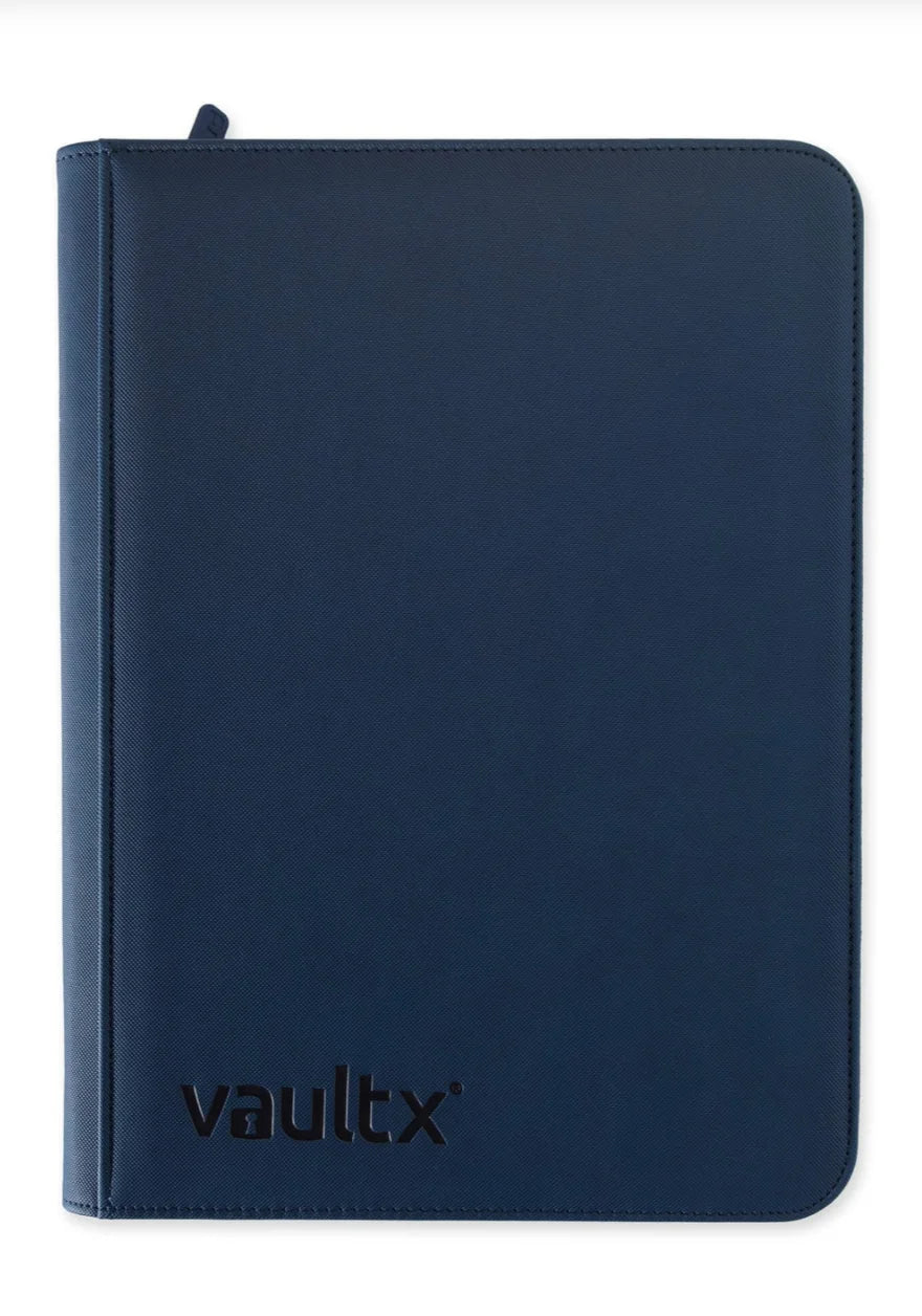 Vault X 9-Pocket Exo-Tec Zip Binder - Royal Blue