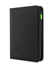Vault X 9-Pocket Exo-Tec Zip Binder - Black