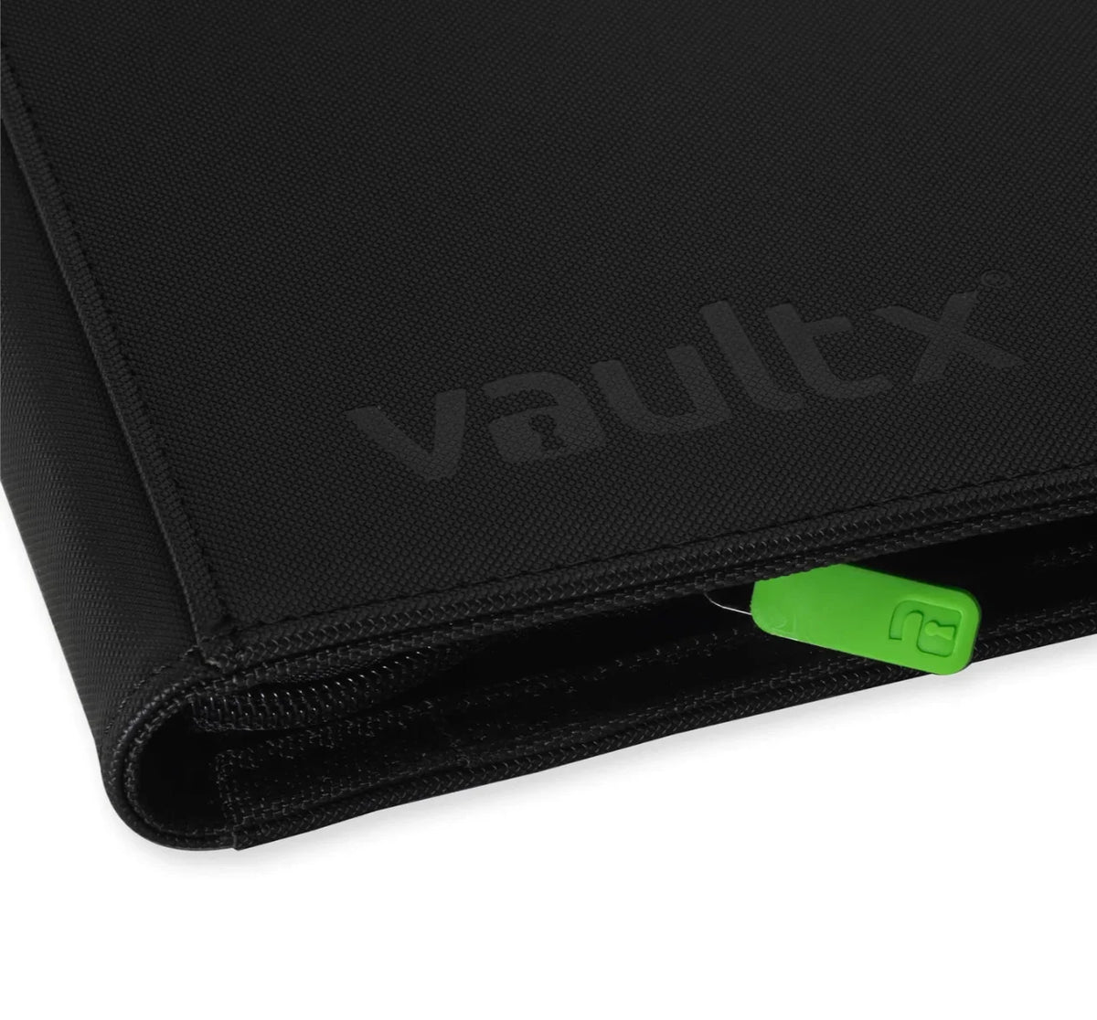 Vault X 9-Pocket Exo-Tec Zip Binder - Black