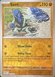 Sawk 049/086 · Reverse Holofoil (White Flare)
