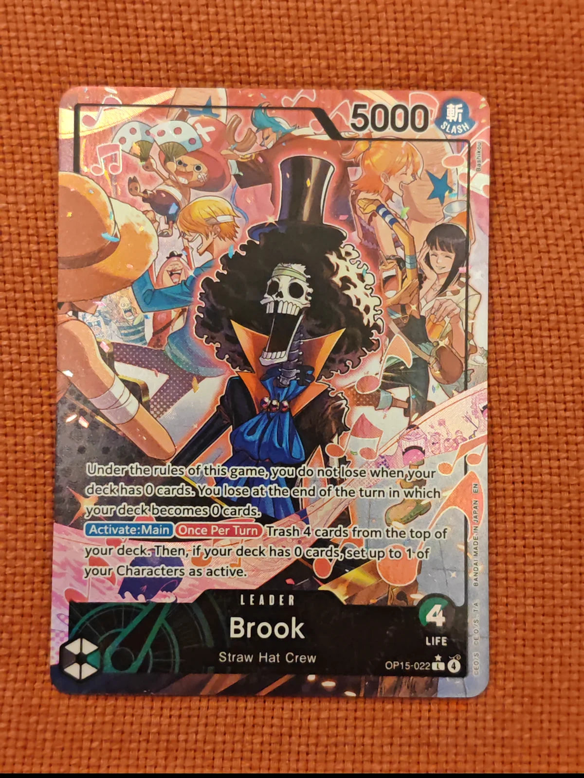 Brook (OP15-022) (Alternate Art) (Adventure on Kami's Island)
