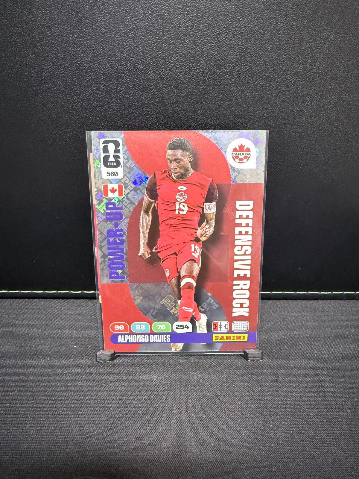 Adrenalyn XL World Cup 2026 #560 Alphonso Davies Canada – Defensive Rocks
