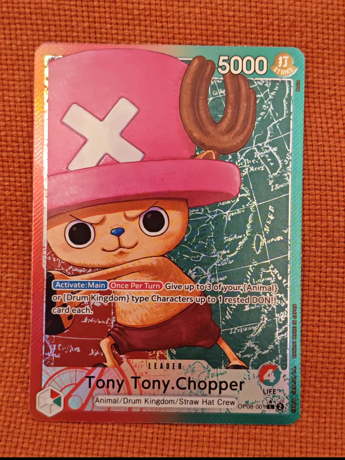Tony Tony.Chopper (001) (Parallel) OP08-001 (Two Legends)